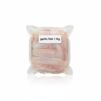 Garlic Fish 1 kg – Ready-to-Cook Flavourful Garlic-Marinated Fish Fillets