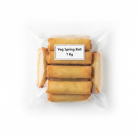 Veg Spring Roll 1 kg – Ready-to-Cook Crispy Vegetable Rolls