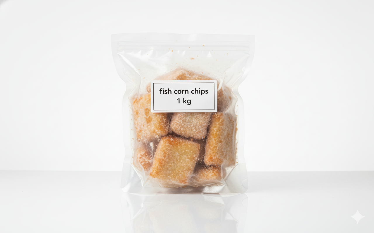 Fish Corn Chips – Crispy Seafood Snack | Ready-to-Eat Chips