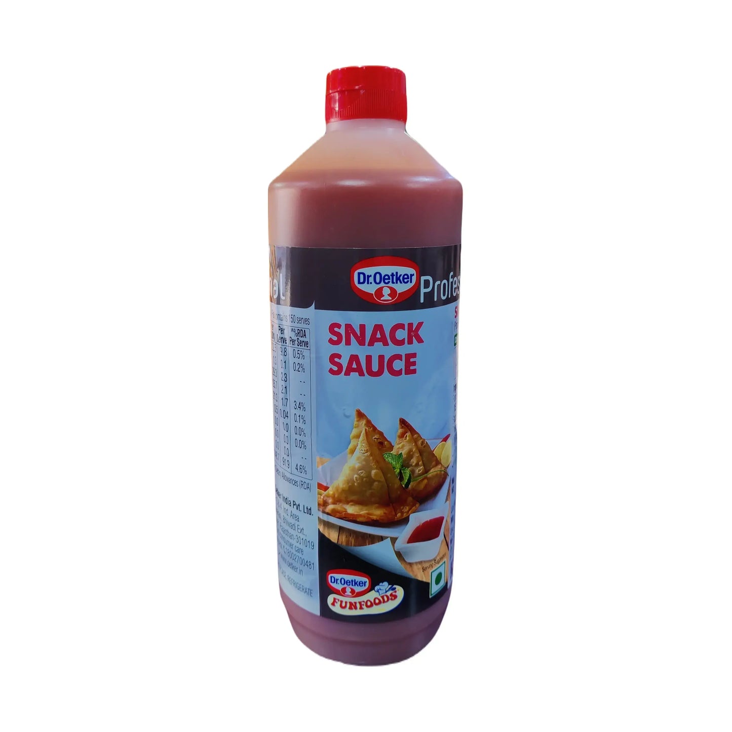 Dr. Oetker Funfoods Snack Sauce 1200 g – Sweet & Tangy All-Purpose Condiment