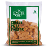 ITC Cheesy Pizza Fingers 1 kg – Crispy Coated, Cheese-Filled Snack Pack