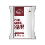 ITC Chicken Chilli Garlic Fingers 1 kg – Crispy & Flavour-Packed Frozen Snack