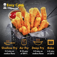 ITC Chicken Chilli Garlic Fingers 1 kg – Crispy & Flavour-Packed Frozen Snack