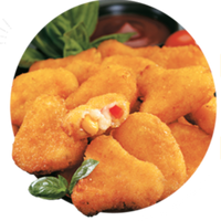 ITC Cheesy Corn Triangles 1 kg – Cheese & Corn Filled Veg Snack Triangles