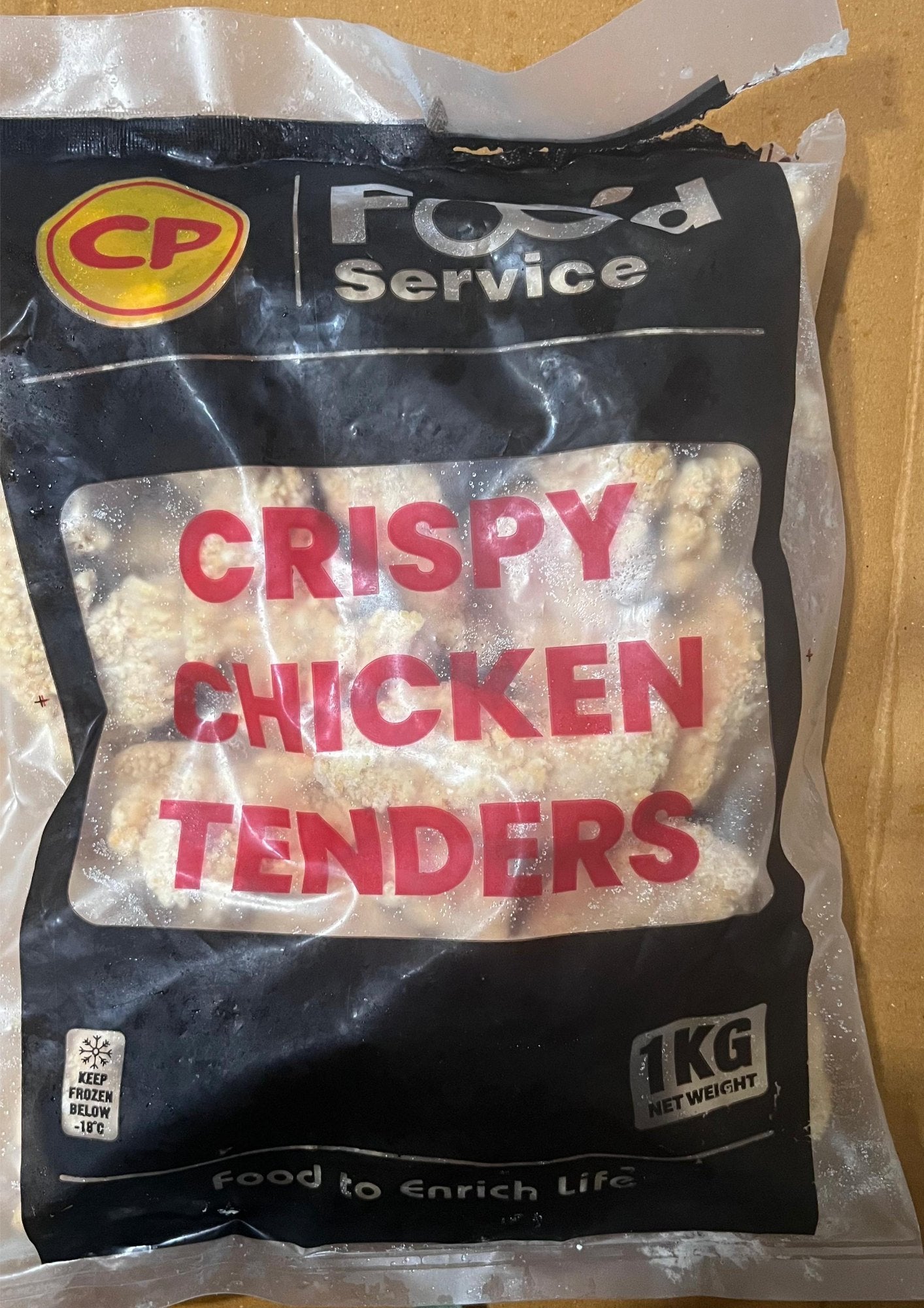 Crispy Chicken Tenders 1 kg – Golden & Juicy Frozen Chicken Strips