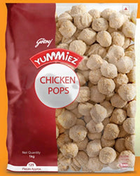 Godrej Chicken Popcorn 1 kg – Crispy Bite-Sized Chicken Snack Pack