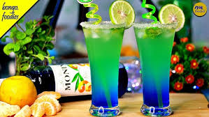 Blue Curacao / Blue Lagoon Mojito