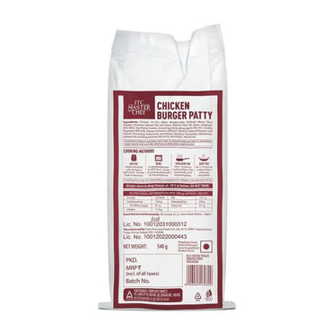 ITC Chicken Burger Patty (Super) – Premium 1 kg Pack for Juicy Burgers