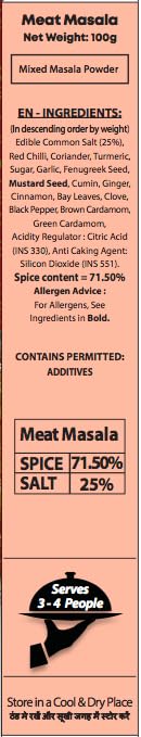 Mehran Meat Masala 50 g – Bold Spice Blend for Rich Meat Curries