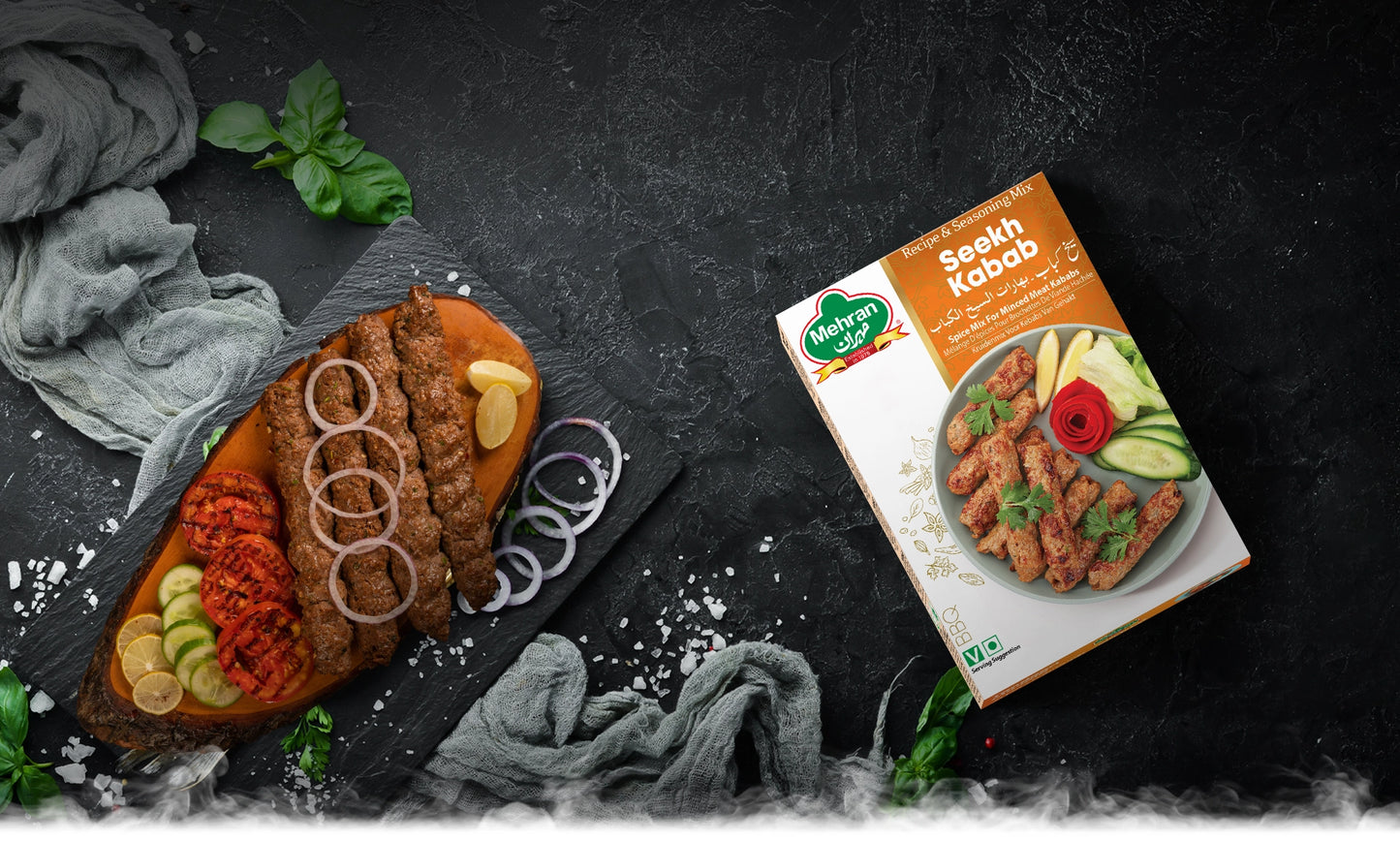 Mehran Sheek Kebab Masala 50 g – Authentic Pakistani Spice Blend