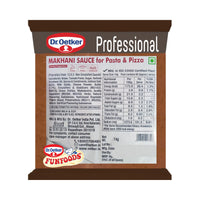 Dr. Oetker Funfoods Makhani Sauce – 1 kg | Creamy Tomato & Butter Indian Fusion Sauce