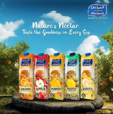 Al Marai Orange Juice 1 L – Big Refreshing Pack for Every Occasion 🍊