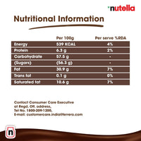 Nutella Hazelnut & Cocoa Spread 750 g – Rich Creamy Breakfast Favourite