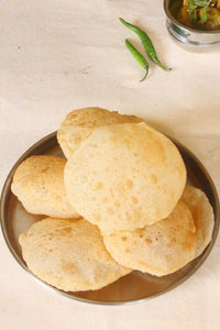 Alishaan Puri – 10 pcs Ready-to-Cook Golden Fluffy Puris | Quick & Easy