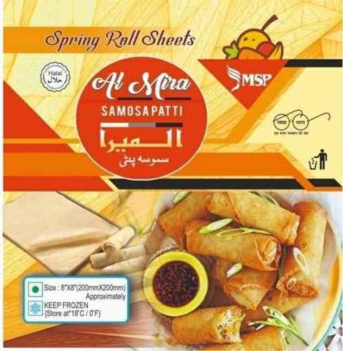 Samosa Sheets 50 pcs – Ready to Use Crisp Pastry Wrappers for Homemade Snacks