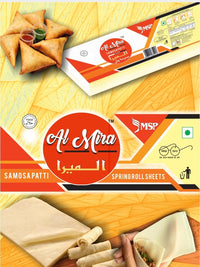 Samosa Sheets 50 pcs – Ready to Use Crisp Pastry Wrappers for Homemade Snacks