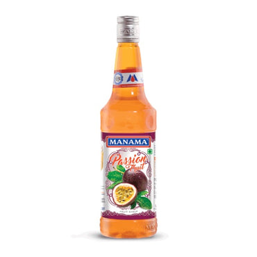 Manama Passion Fruit Syrup – 750 ml | Tropical & Tangy Fruit Drink Mixer