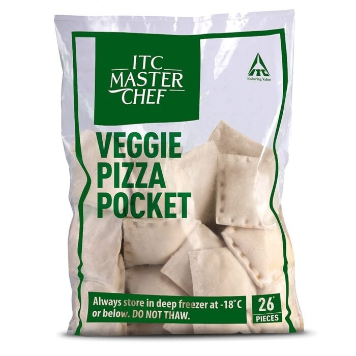 ITC Veg Cheesy Pocket 1 kg – Delicious Veg & Cheese Filled Snack Pack